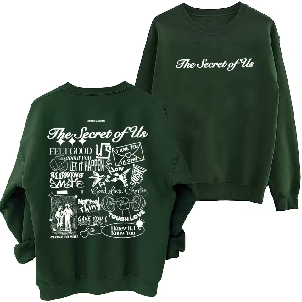 Gracie Abrams – The Secret Of Us Sweatshirt Gracie Abrams Merch