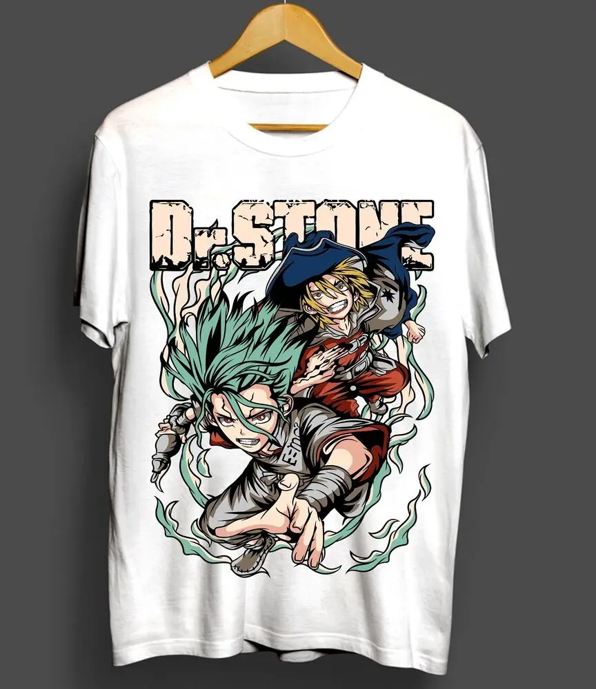 Dr. Stone – Ryusui & Senku Ishigami T-shirt anime tshirts merch