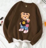 Teddy bear sweatshirt aesthetic hoodies merch