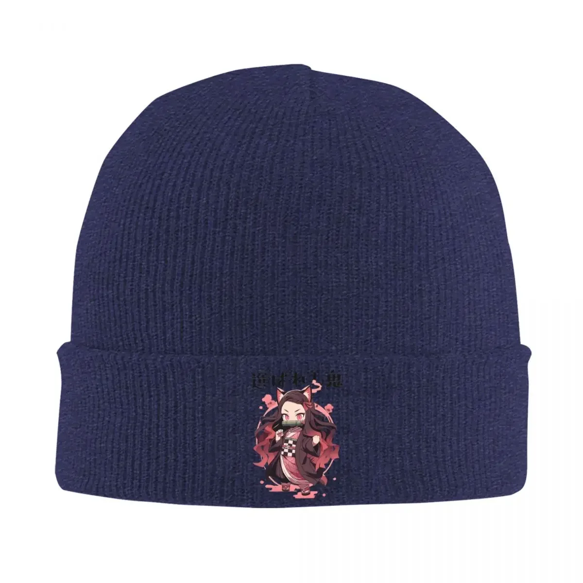 Demon Slayer – Nezuko Kamado Knitted Beanie anime beanies merch