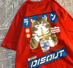 Cats Eating Noodles T-Shirt — Aesthetic Tshirts Merch