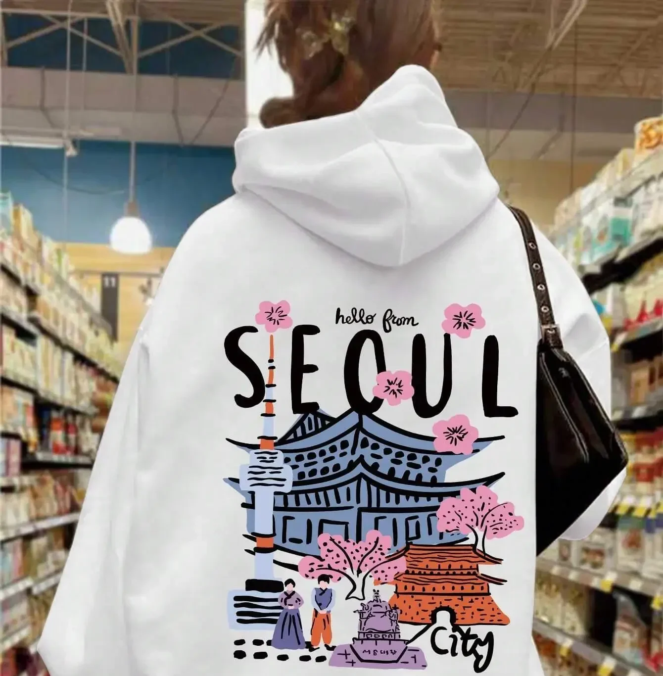 Seoul Hoodie aesthetic hoodies merch