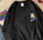 Cats Eating Noodles T-Shirt — Aesthetic Tshirts Merch