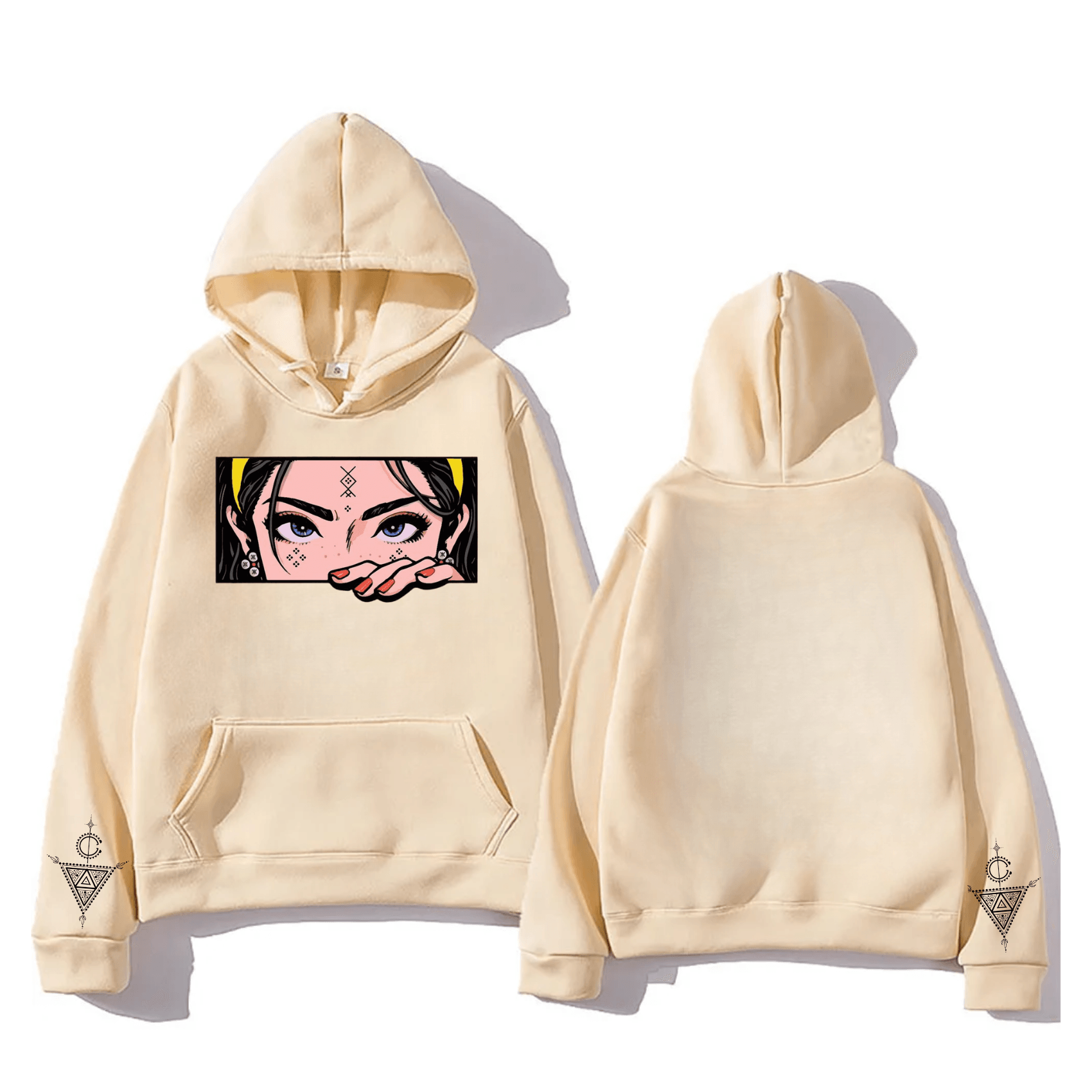 Amazigh Girl Hoodie Moroccan Vibes Hoodie