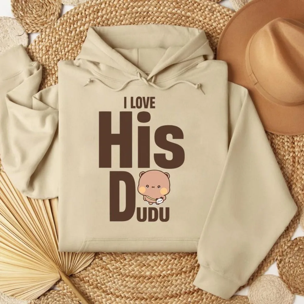 Cute Bubu Dudu Bear Hoodie – Matching Couple Hoodie Couple Gifts