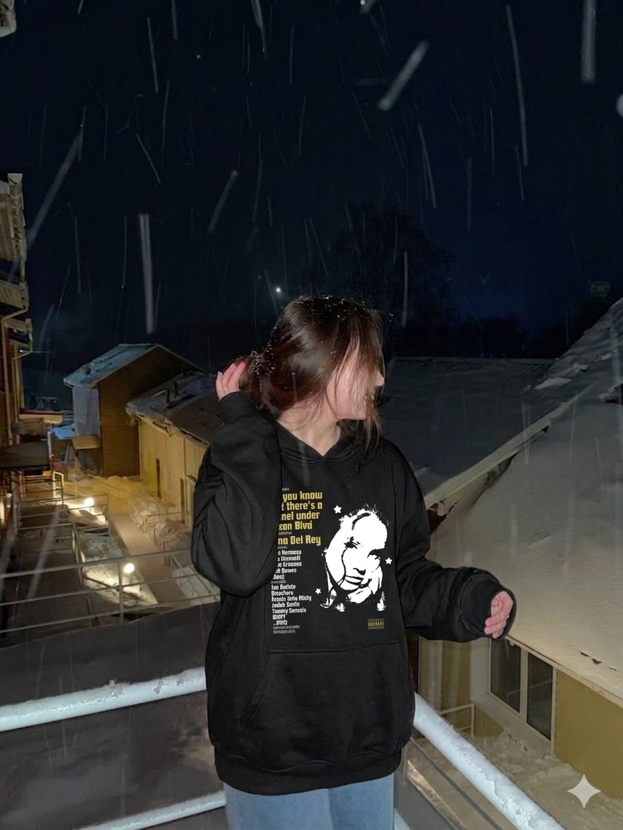 Lana Del Rey A Tunnel Under Ocean Hoodie