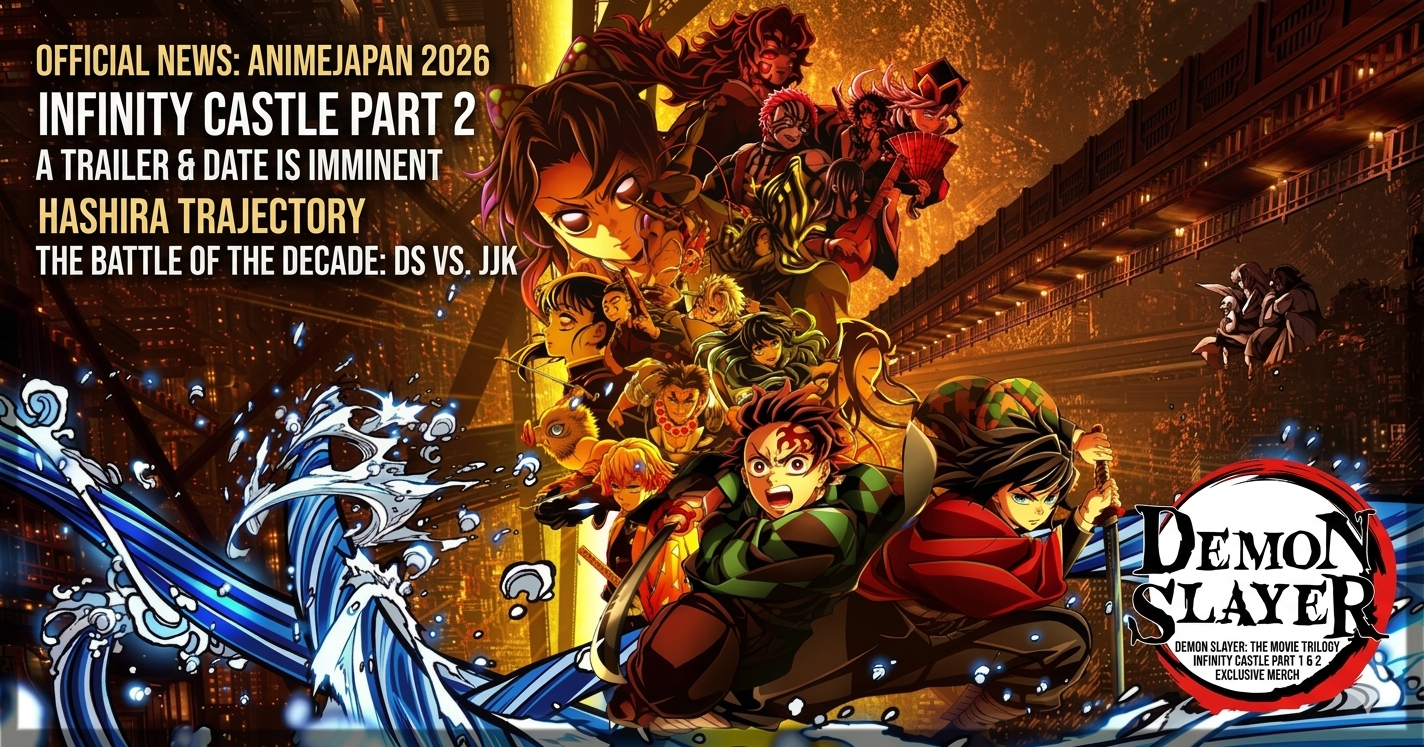 Demon Slayer Infinity Castle Part 2 – official anime artwork 2026