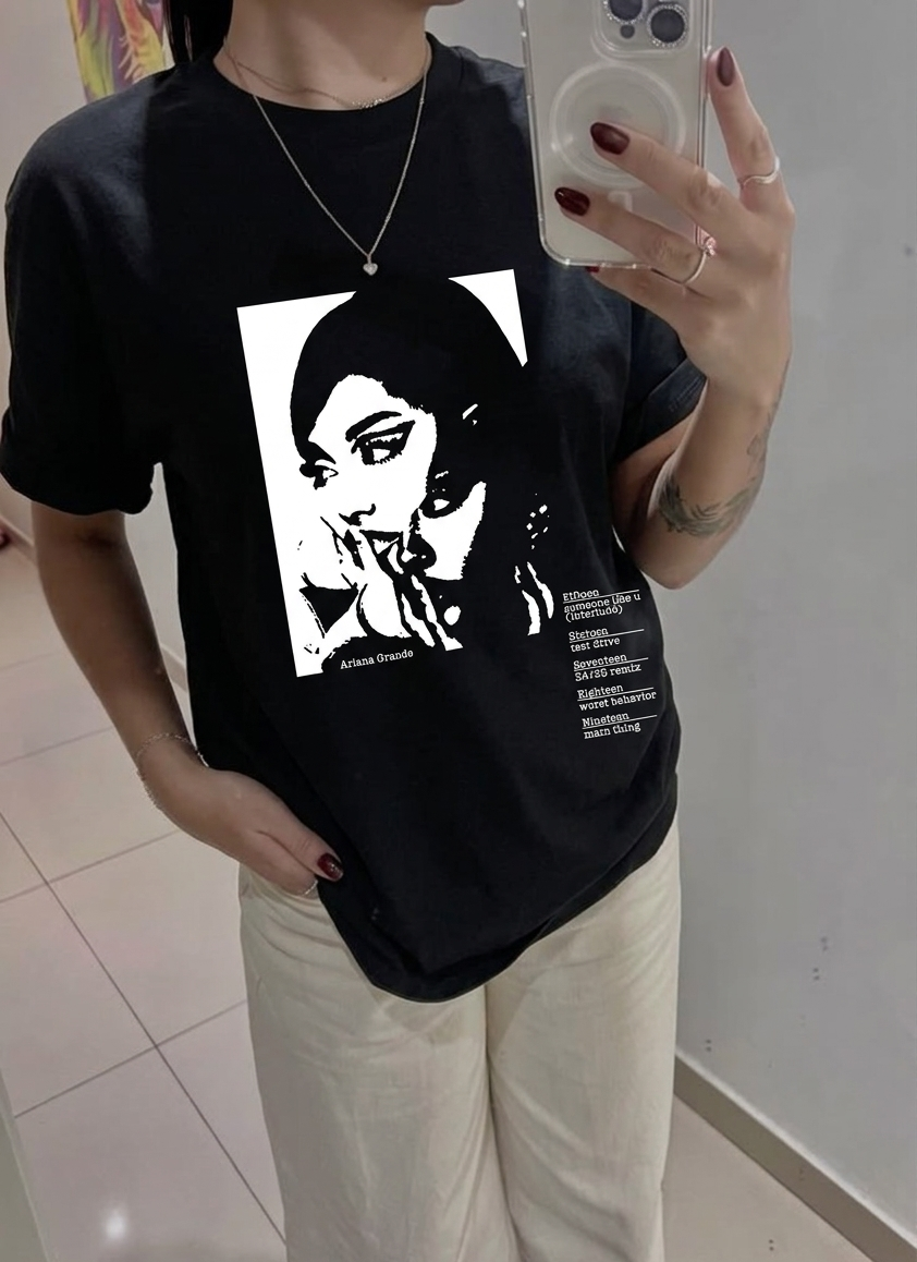 Ariana Grande Album Lyrics T-Shirt