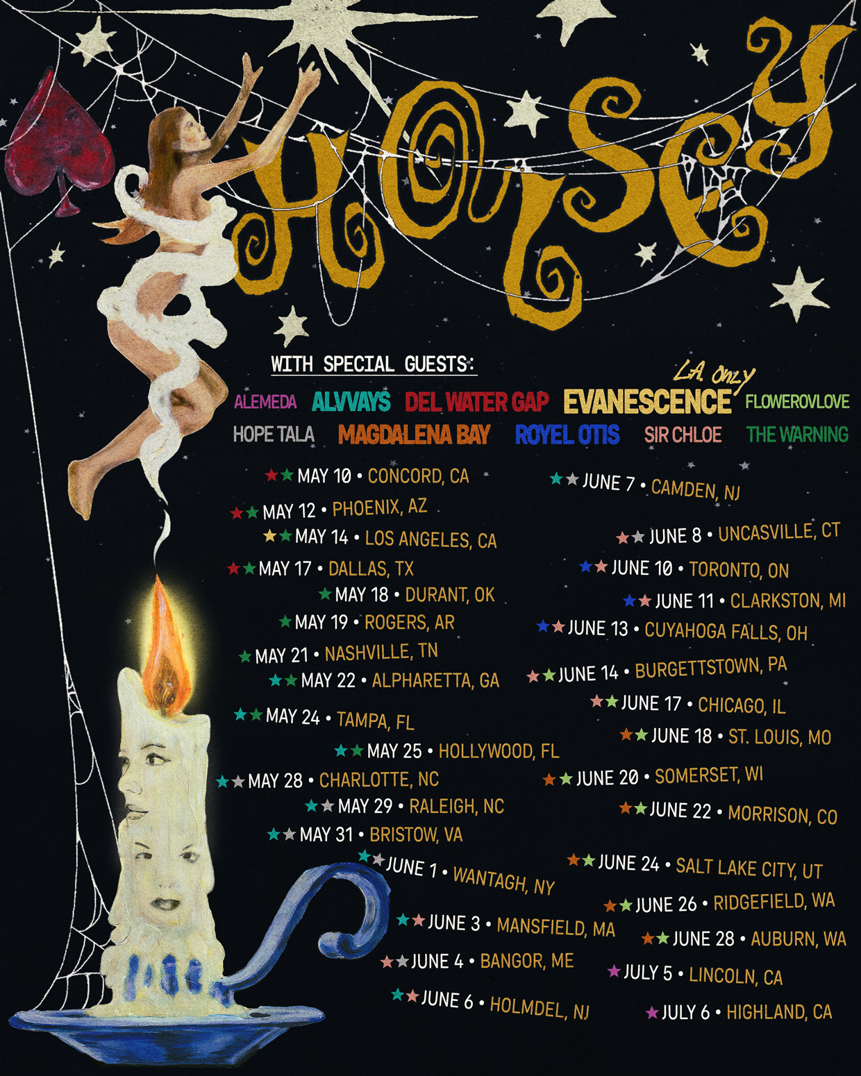 halsey tour 2026 poster