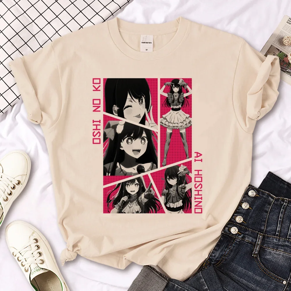 Oshi No Ko Anime T-Shirt – Women’s Short Sleeve Manga Graphic Tee anime tshirts merch