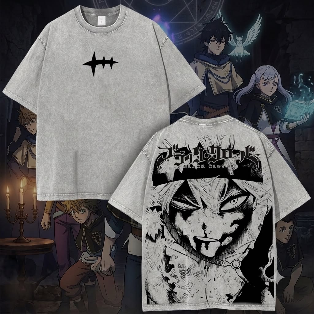 Black Clover Asta Demon Form Vintage T-Shirt