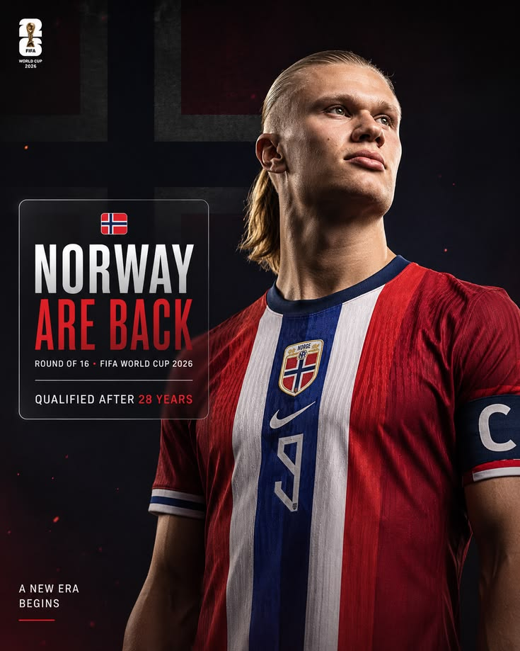 Erling Haaland's Road to the 2026 World Cup | Norway's Historic Return 5 Erling Haaland World Cup 2026