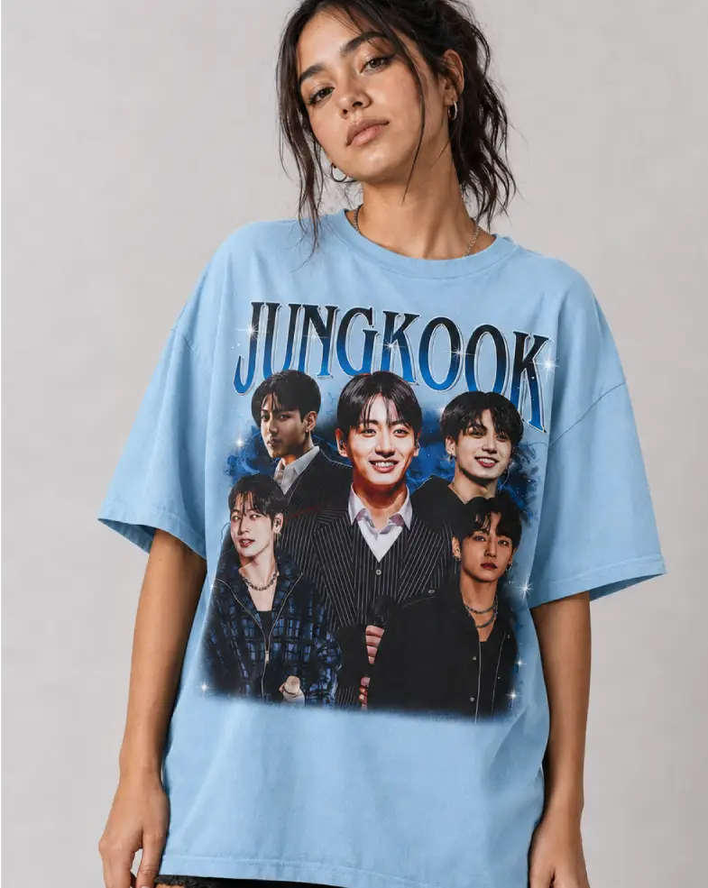 Jungkook Vintage Collage T-Shirt