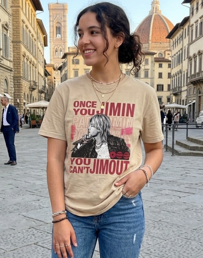 T-shirt Once You Jimin You Can't Jimout