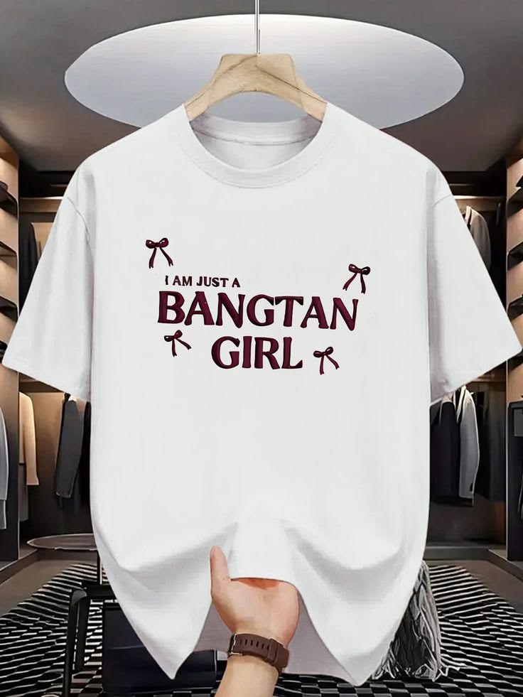 "I am just a Bangtan Girl" T-Shirt